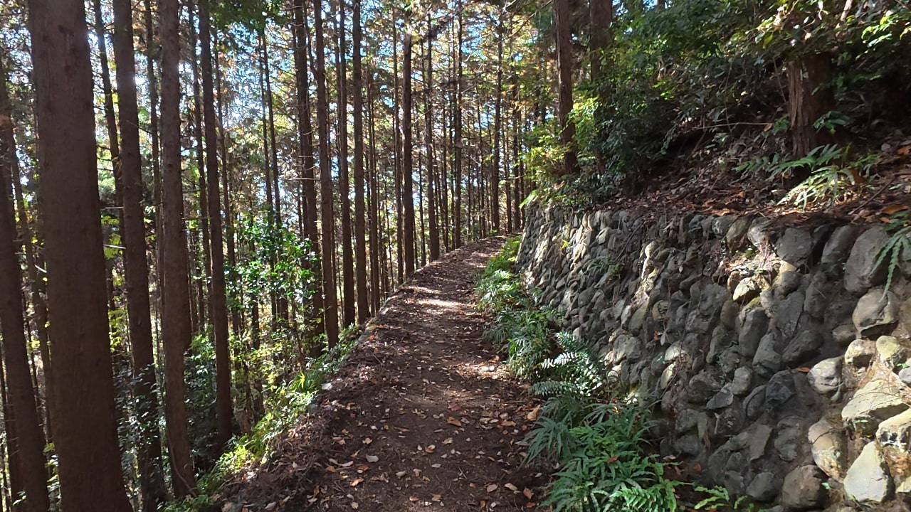 宮ノ平駅までの山道