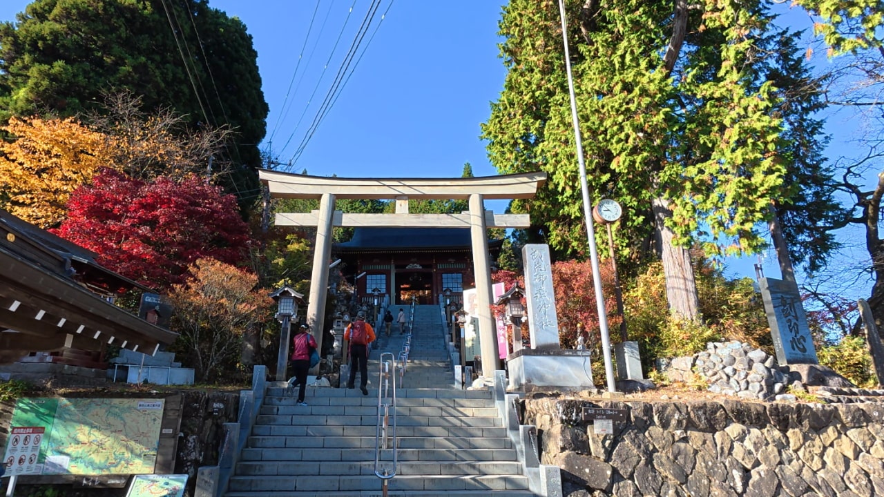 武蔵御嶽神社に到着