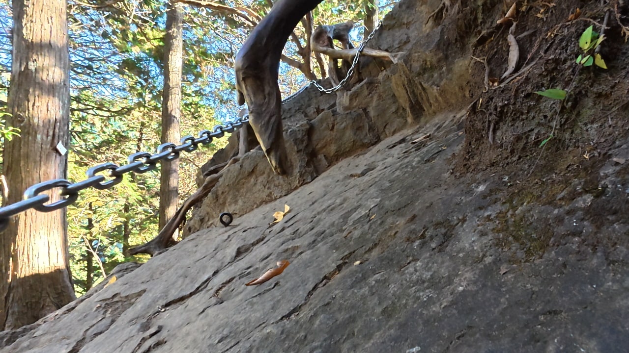 下りる方が怖い