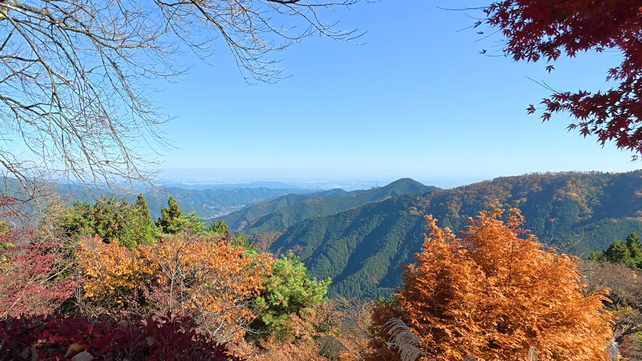 御岳平まで戻りました