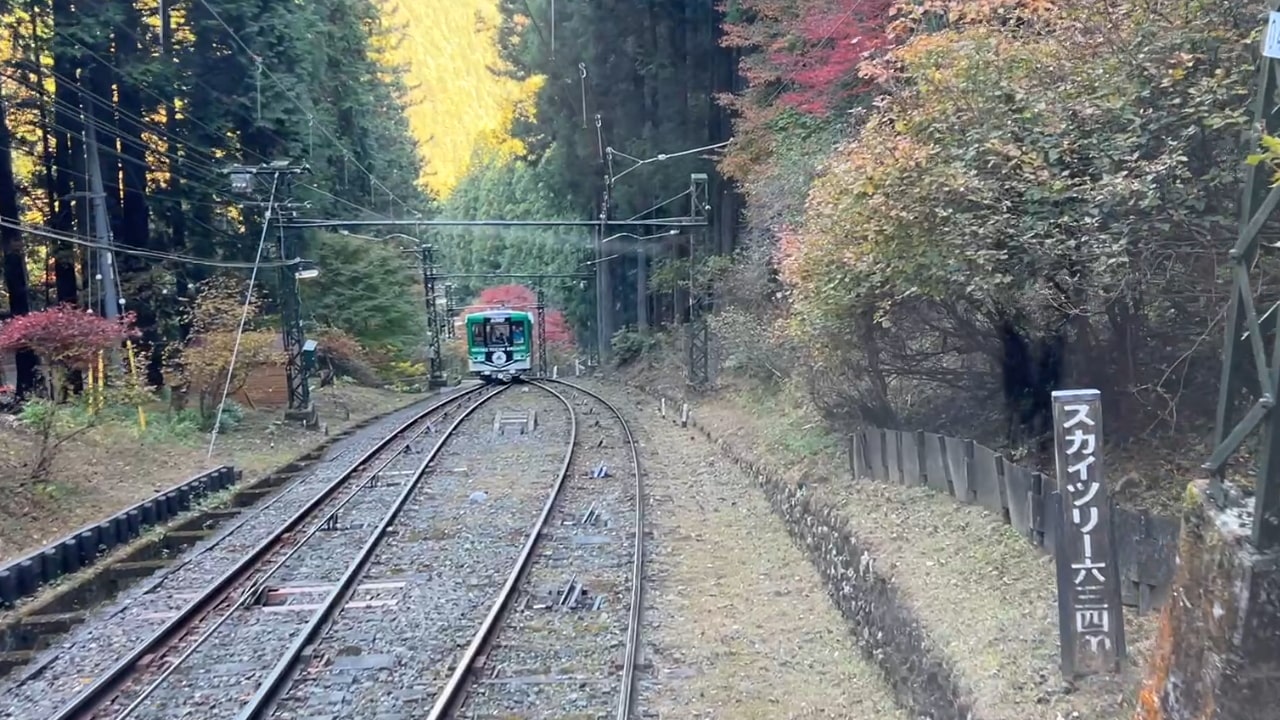 御岳登山鉄道ケーブルカー